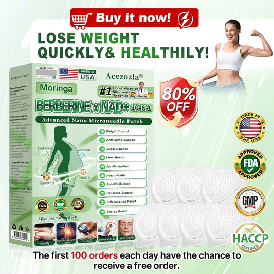 𝐎𝐟𝐟𝐢𝐜𝐢𝐚𝐥 𝐒𝐭𝐨𝐫𝐞 | 🩺 Acezozla® 𝐌𝐨𝐫𝐢𝐧𝐠𝐚 · 𝐁𝐞𝐫𝐛𝐞𝐫𝐢𝐧𝐞 × 𝐍𝐀𝐃+ 𝟏𝟎-𝐢𝐧-𝟏 𝐀𝐝𝐯𝐚𝐧𝐜𝐞𝐝 𝐍𝐚𝐧𝐨 𝐌𝐢𝐜𝐫𝐨𝐧𝐞𝐞𝐝𝐥𝐞 𝐏𝐚𝐭𝐜𝐡 — 𝐎𝐧𝐜𝐞 𝐃𝐚𝐢𝐥𝐲, 𝐕𝐢𝐬𝐢𝐛𝐥𝐞 𝐑𝐞𝐬𝐮𝐥𝐭𝐬 𝐢𝐧 𝟕 𝐃𝐚𝐲𝐬