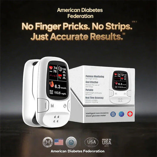 🎉Hotplex® Develops Newly Launched NonInvasive Smart Glucose Meter✨ Limited Offer
