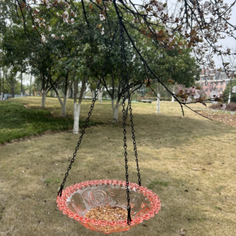 🔥💐SPRING DAY SALE- ONLY 💲32.99!⚡50K+ SOLD!🐦Solar Cascade Hanging Bird Bath Fountain