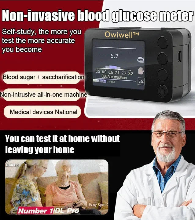 Advanced Non-Invasive Glucose Monitor + Exclusive Gift ✅TGA Approved