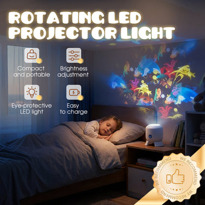 ✨Today: 50% OFF!🔥Dynamic Rotating LED Projector Light
