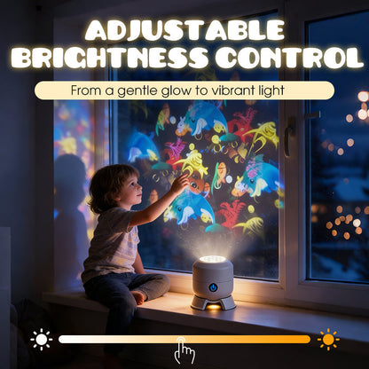 ✨Today: 50% OFF!🔥Dynamic Rotating LED Projector Light