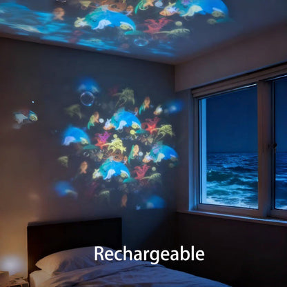 ✨Today: 50% OFF!🔥Dynamic Rotating LED Projector Light